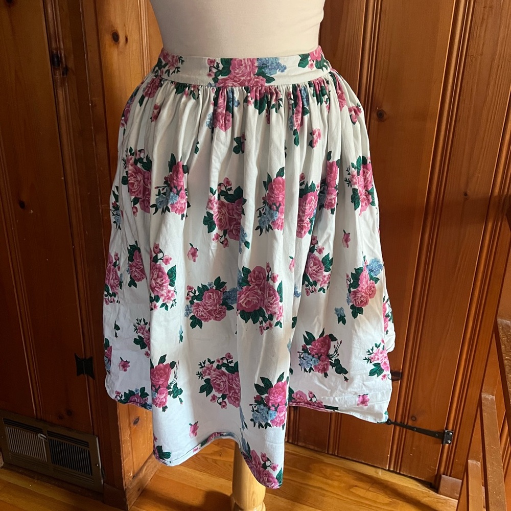 Collectif floral swing Skirt